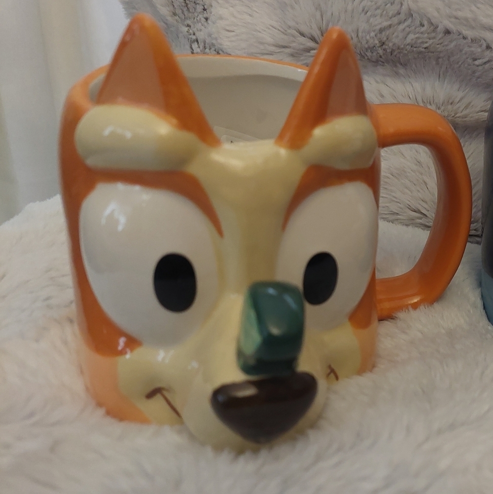 New Chilli Heeler Oversized Coffee MUG CARTOON Bluey (Only Chilli)
